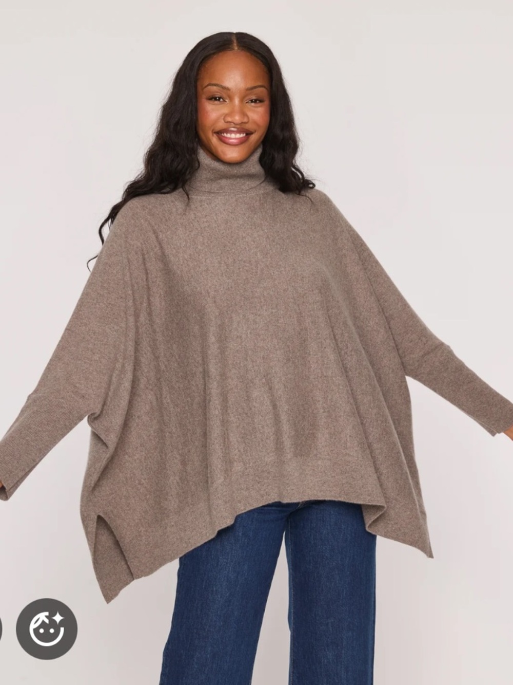 Tuckernuck Taupe Turtleneck Sweater